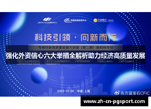 强化外资信心六大举措全解析助力经济高质量发展
